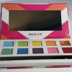 EYESHADOW PALETTE OKALAN 10-COLOR